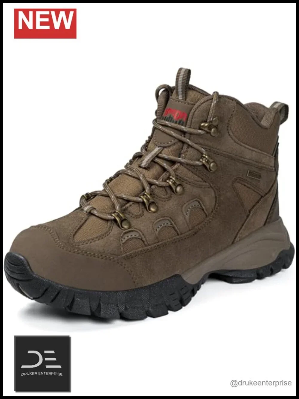 Waterproof Women's Hiking Boots Anti-Blister Non Slip Ankle Support Trail